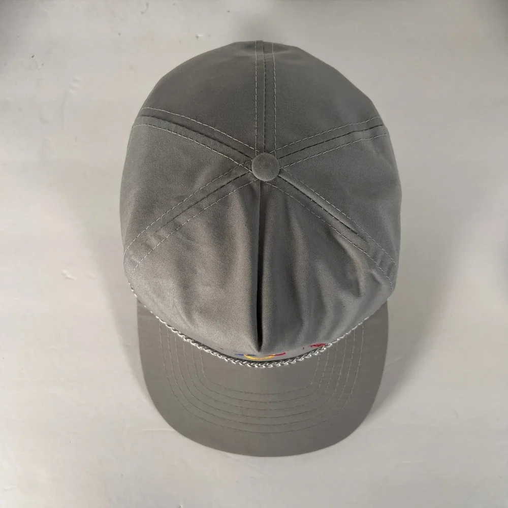 SISCO SUPREME TEAM Gray Baseball Cap‎ Otto Cap Embroidered Logo Chain Accent